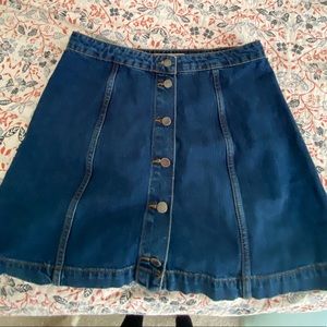Jean skirt